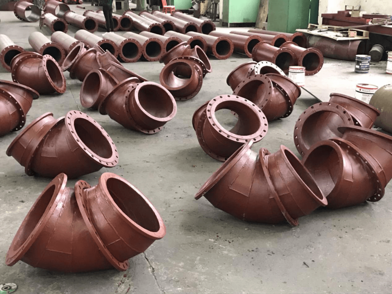 耐磨管道的種類很多：稀土合金耐磨管、燒結陶瓷管、雙金屬耐磨管等。